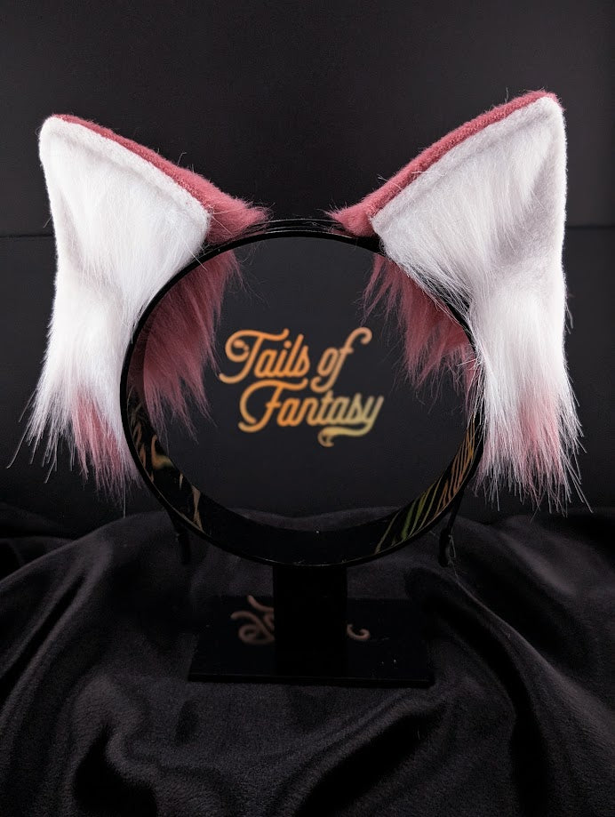 Rose Pink Fox Ears
