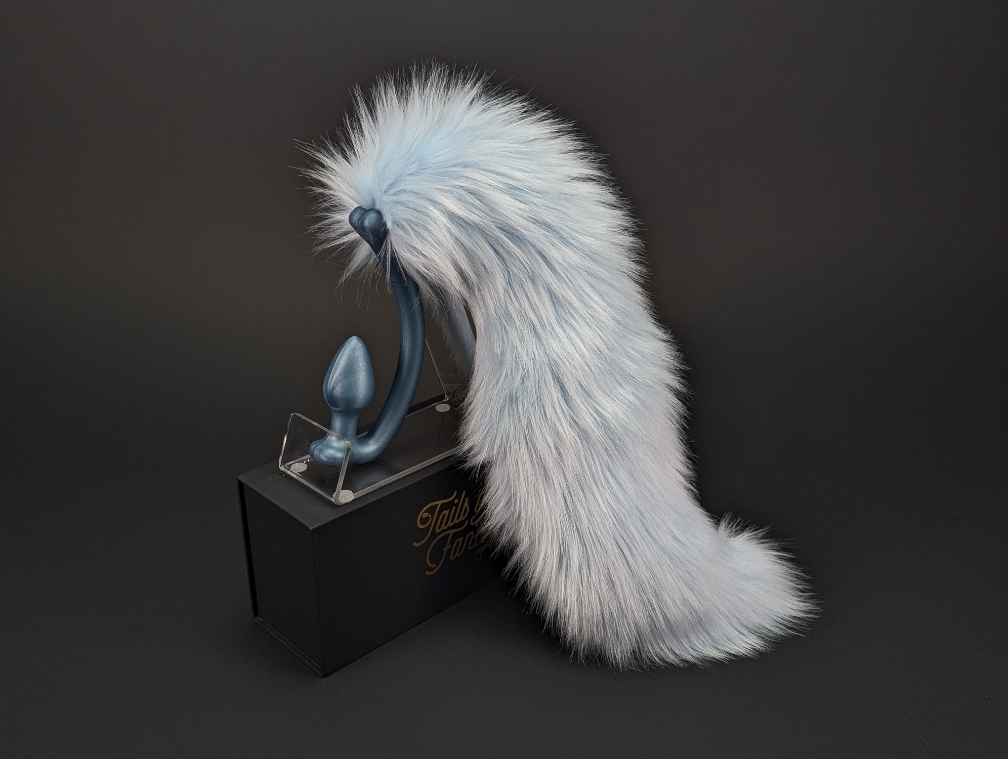 Sky Blue Wolf Tail