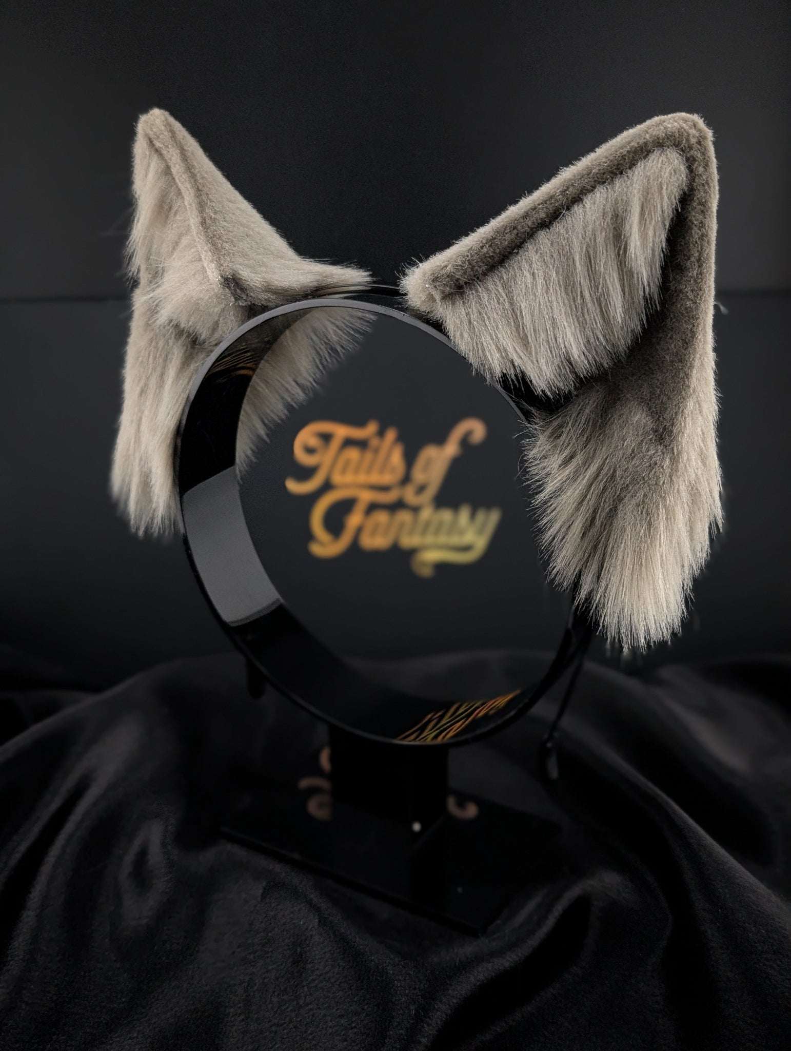 timber-wolf-ears wolf ears headband for cosplay, furry fandom and costume wear