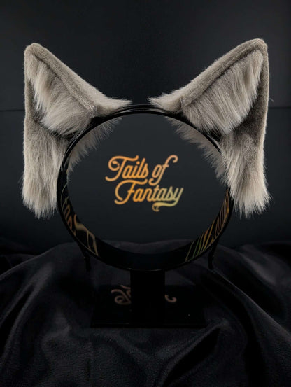 timber-wolf-ears wolf ears headband for cosplay, furry fandom and costume wear
