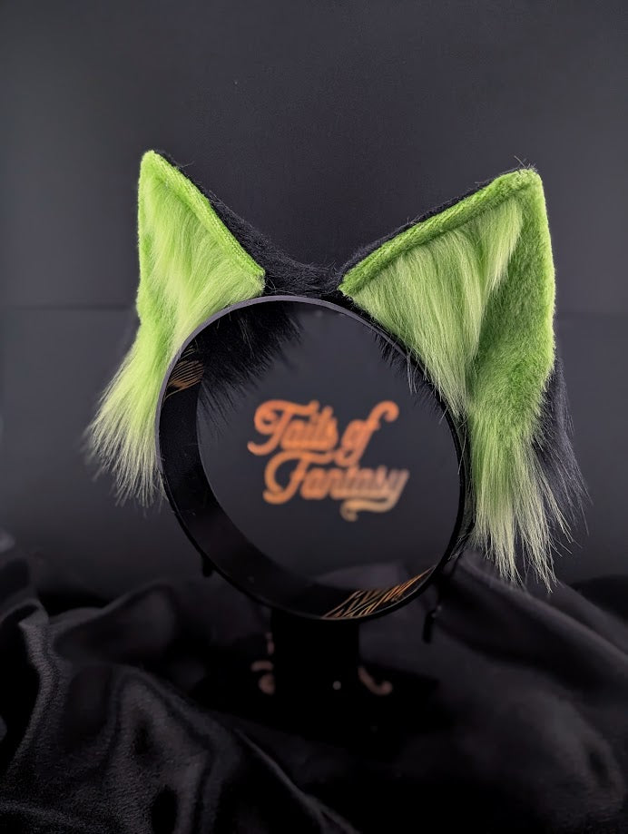 Toxic fox ears::Green