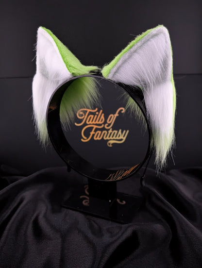 Toxic fox ears::White
