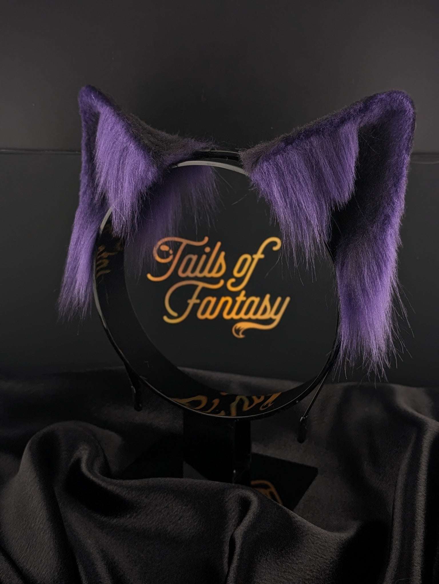 twilight-cat-ears cat ears headband for cosplay, furry fandom and costume wear