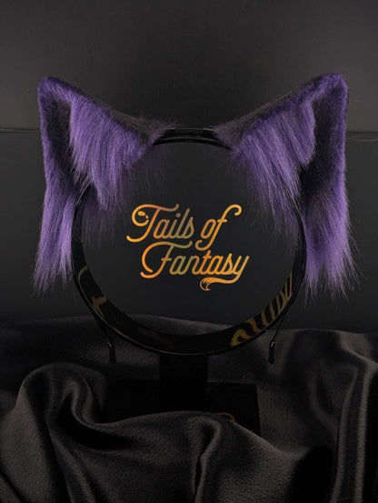 twilight-cat-ears cat ears headband for cosplay, furry fandom and costume wear