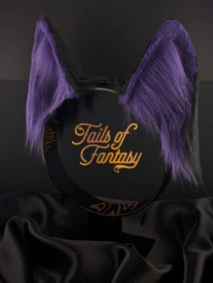 twilight-fox-ears fox ears headband for cosplay, furry fandom and costume wear