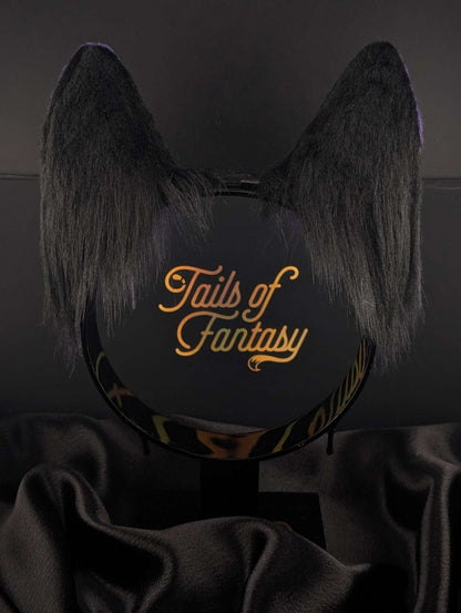 twilight-fox-ears fox ears headband for cosplay, furry fandom and costume wear