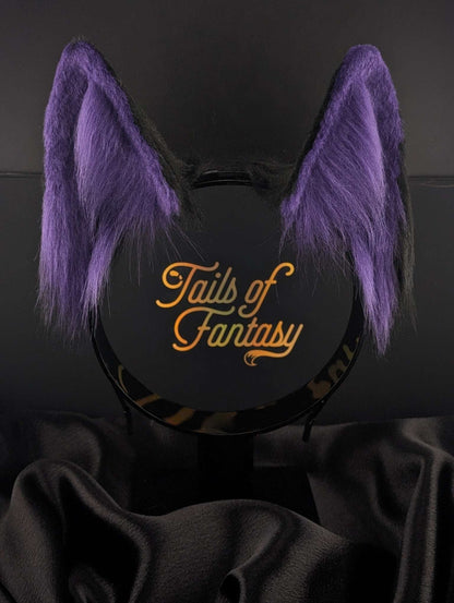 twilight-fox-ears fox ears headband for cosplay, furry fandom and costume wear