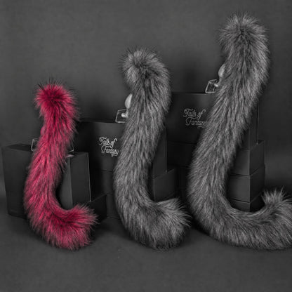 Dark Fuchsia Cat Tail