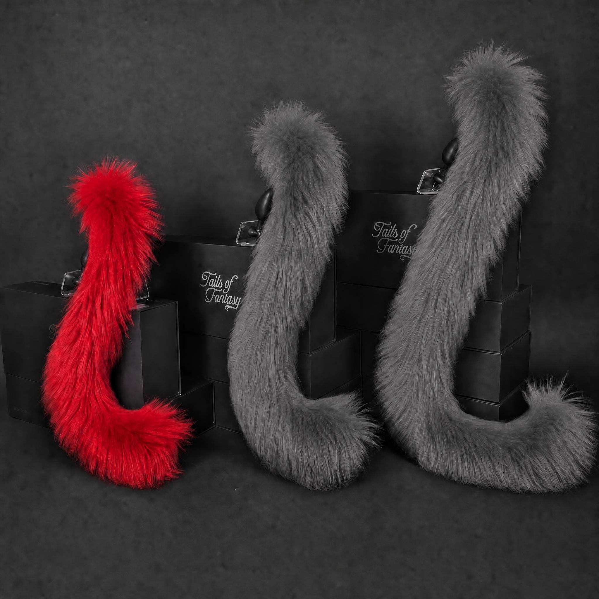 Scarlet Cat Tail - Long Hair