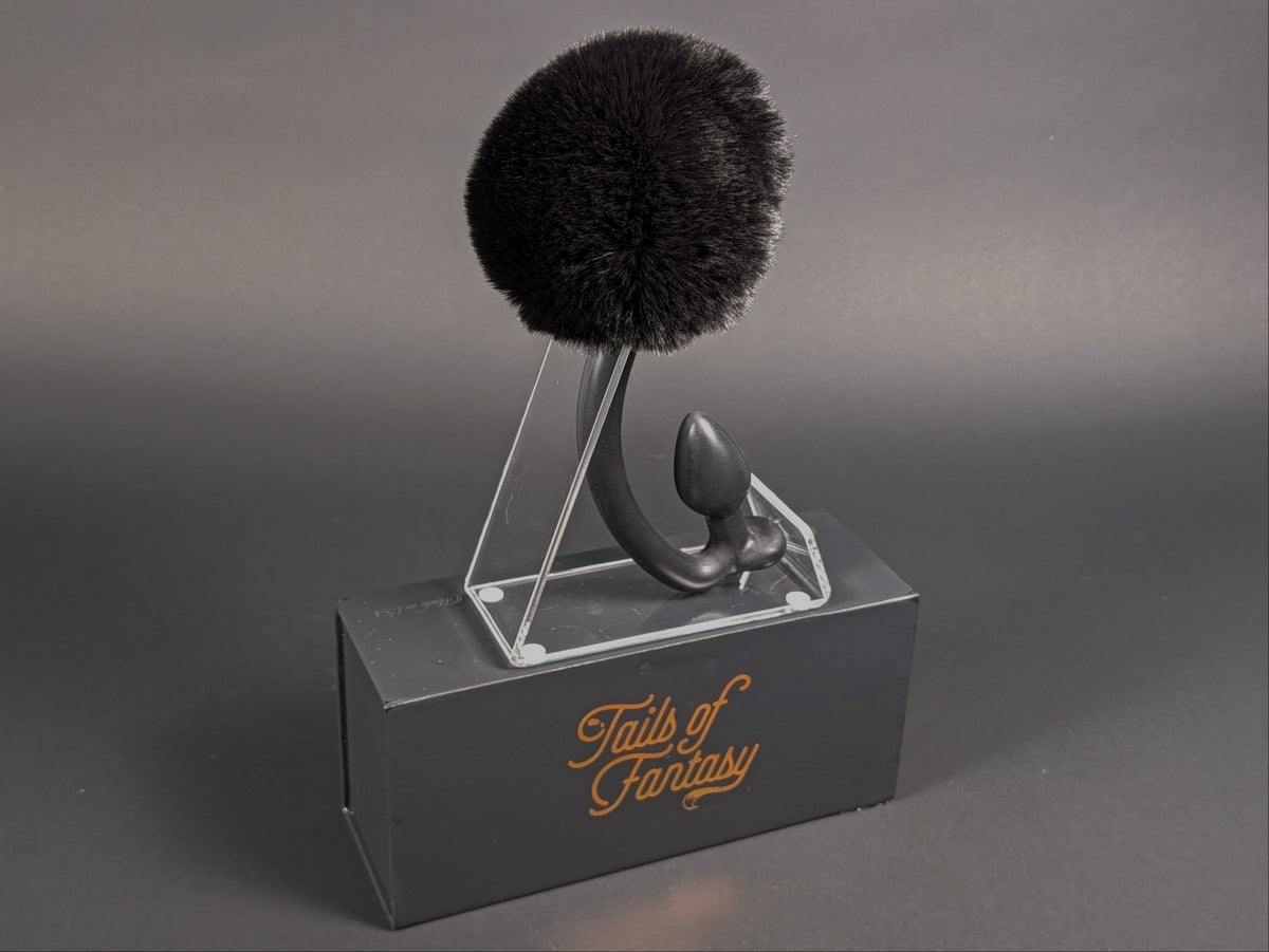 Black Bunny Rabbit Tail