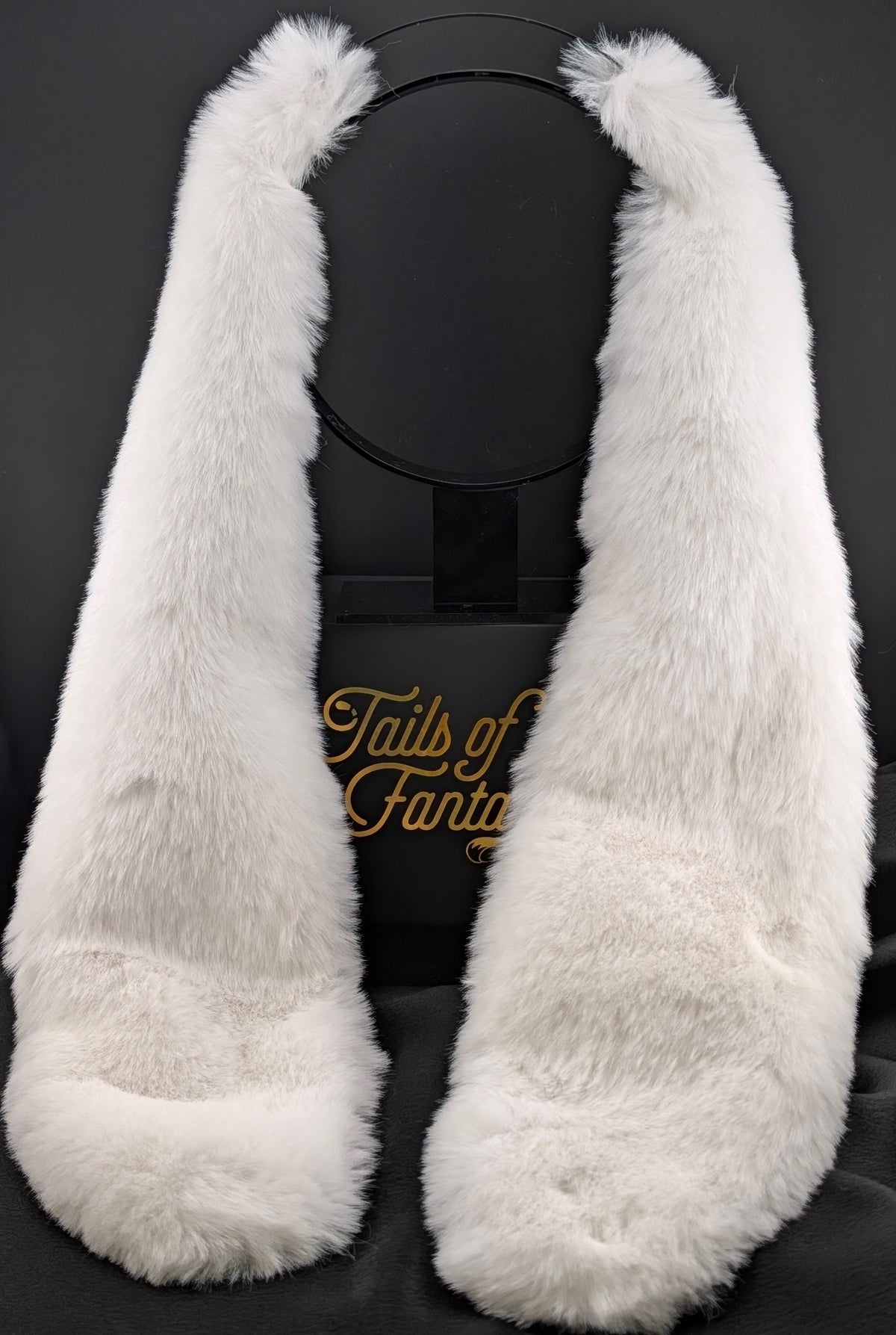 XL White Bunny Rabbit Ears - Floppy
