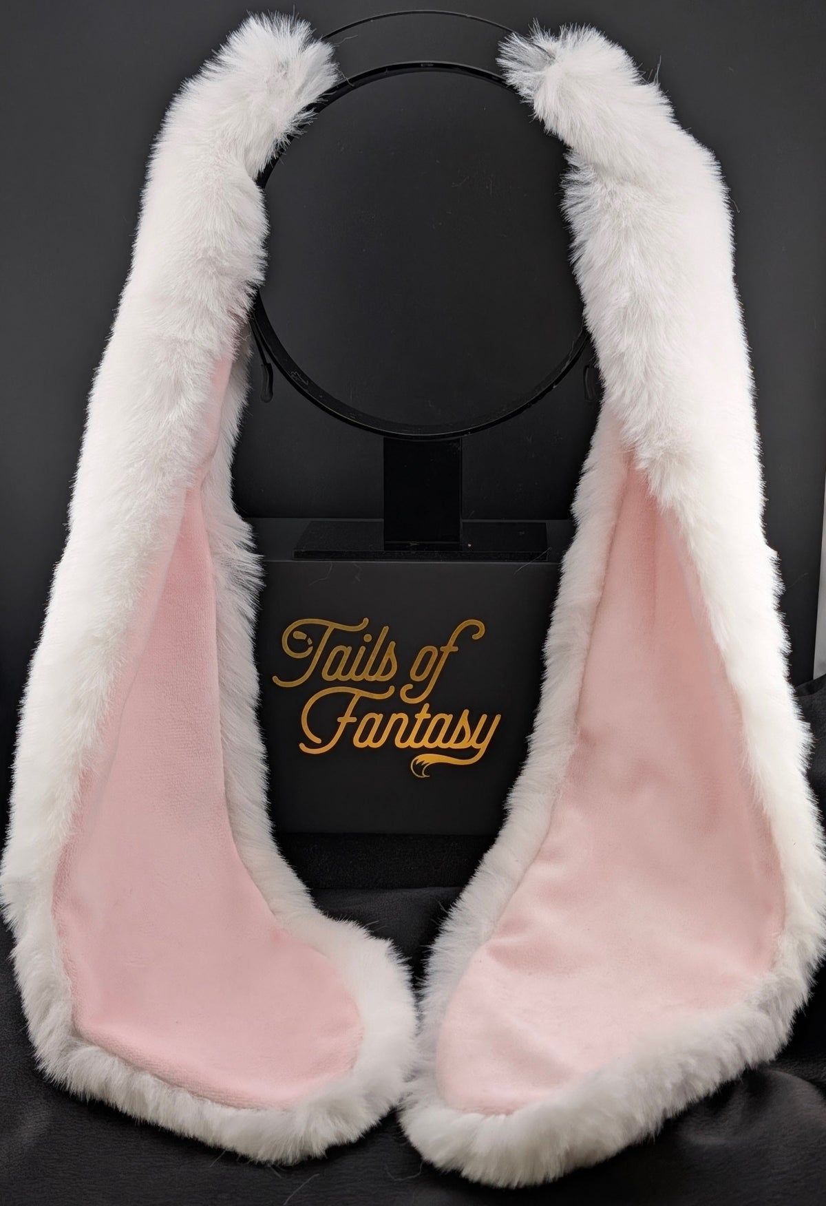 XL White Bunny Rabbit Ears - Floppy