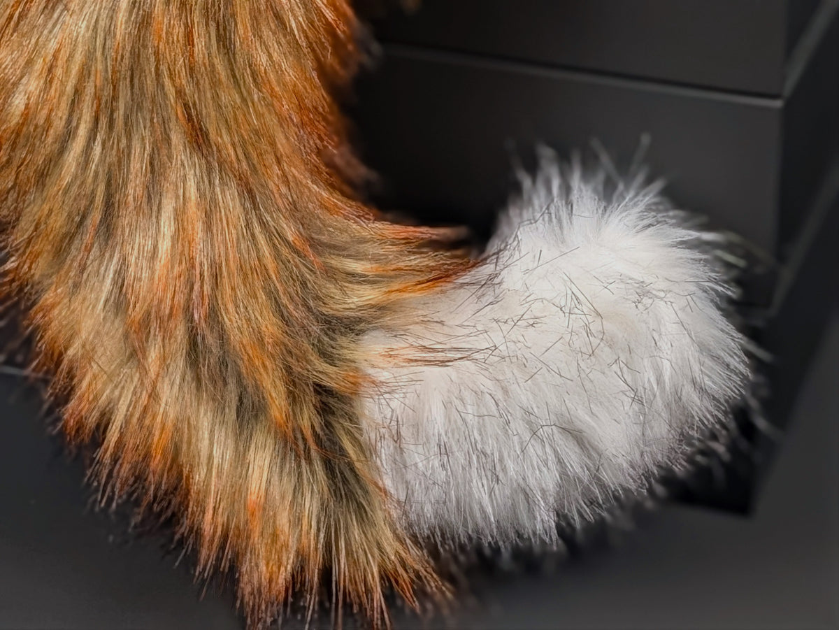 Pumpkin Spice Cat Tail