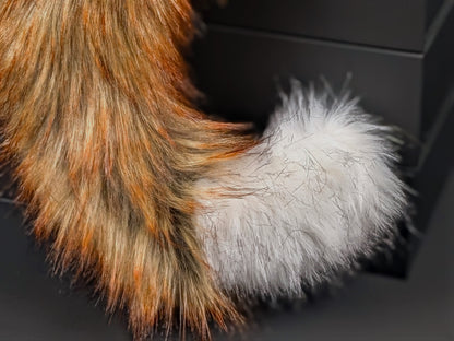 Pumpkin Spice Cat Tail