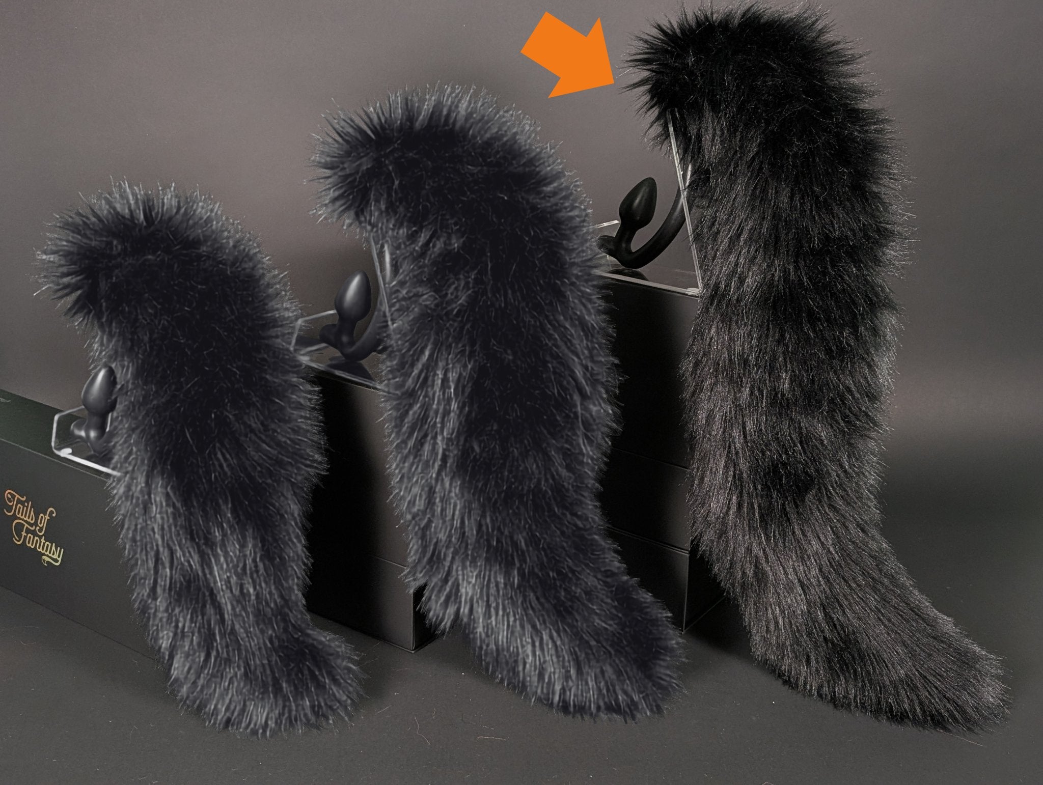 Midnight Wolf Tail