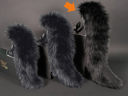 Midnight Wolf Tail