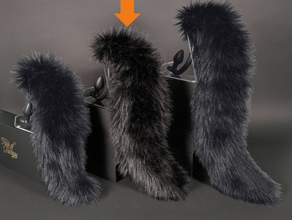 Midnight Wolf Tail