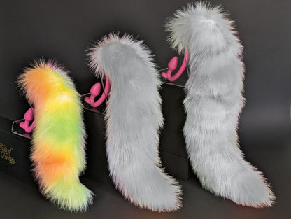 Rainbow Wolf Tail