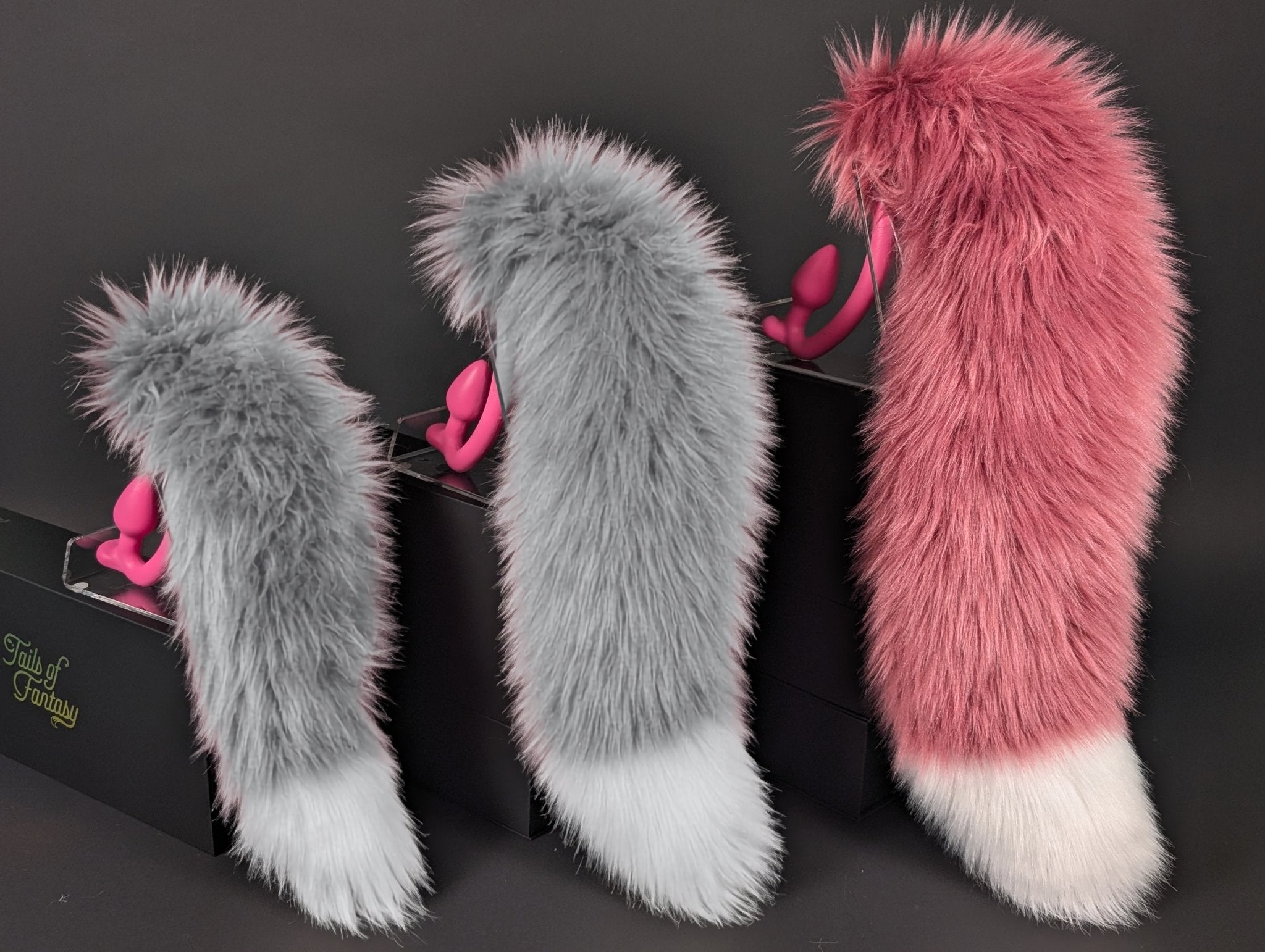 Rose Pink Fox Tail