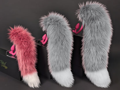 Rose Pink Fox Tail