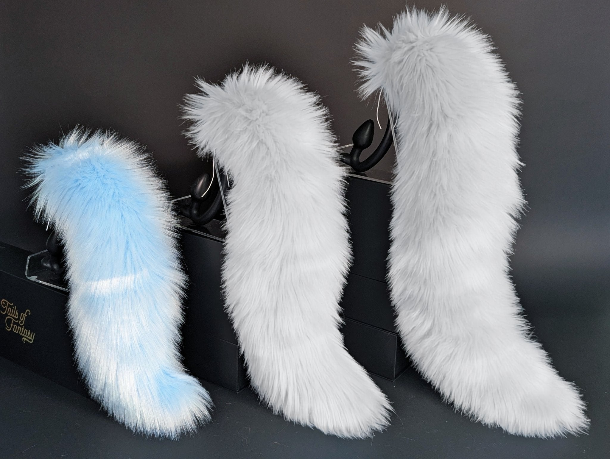 Sky Blue Wolf Tail