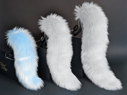 Sky Blue Wolf Tail